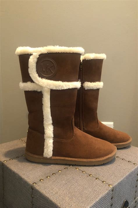 michael kors boots ugg style|michael kors leather platform boots.